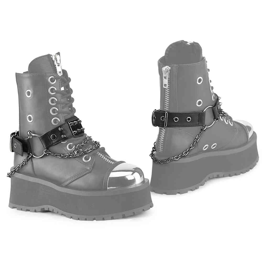 DemoniaCult - DA-520 Schuhmanschette - Schwarz